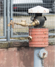 Oberflureinrichtung