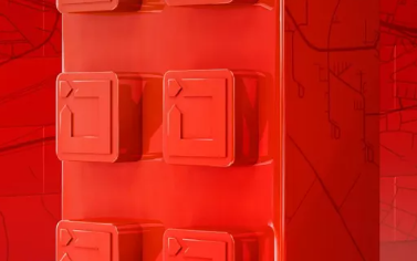 Die roten Bausteine...